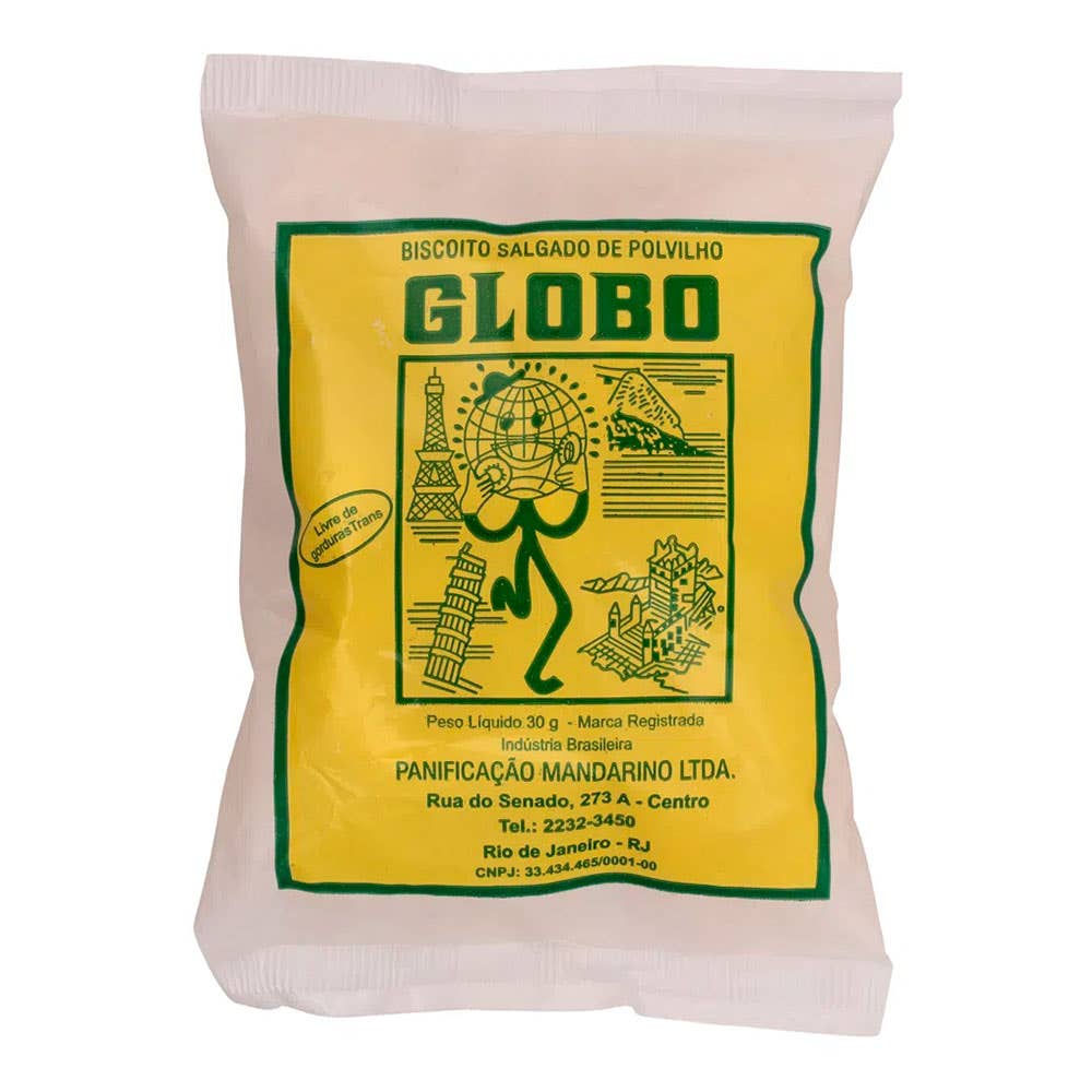 Biscoito Globo Salgado 30G | Natural da Terra