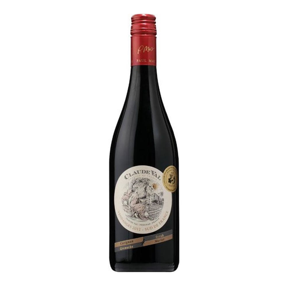 Vinho Tinto Francês Claude Val Rouge 750ml | Natural da Terra